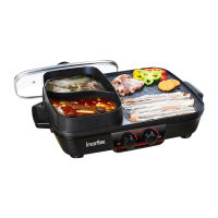 อิมาร์เฟล็กซ์ เตาย่างบาร์บีคิวพร้อมหม้อต้ม รุ่น EG-657 / Imarflex Electric Barbecue Grill with Pot #EG-657