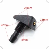 【Quick Delivery99】 รถ Universal Sprinkler Head Wiper สเปรย์น้ำสำหรับ Renault Laguna 2001 2005 2009 2004 Twingo 2007 Master 2006