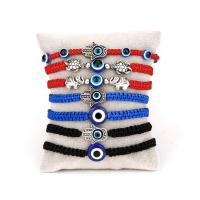 Wholesale Lucky Red Black String Thread Bracelets Blue Evil Eye Charm Bracelets Women Handmade Braided Rope Lucky Jewelry Gift Charms and Charm Bracel