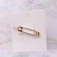 1 Pcs Fashion Hair Clip For Women Elegant Design Eight Character Pin Clip Barrette Stick Hairpin Hair Pins Head Accessorie