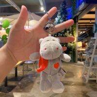 พวงกุญแจรูปสัตว์รูปสิงโตแพนด้าน่ารักสำหรับครอบครัว Boneka Mainan สำหรับเป้สะพายหลังเด็กผู้ชายเด็กเล็กเด็กผู้หญิงจี้รถโทรศัพท์เนื้อนิ่ม