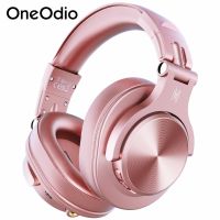 Oneodio - A70 Bluetooth 5.2 Headphones, Over Ear Wireless Headset, Professional Recording Studio DJ Headphones, 50H Playtime