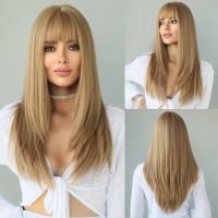 【CW】 Namm Synthetic Blonde Wigs Bangs   Wig - Aliexpress