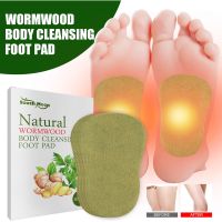 16-80Pcs Detox Foot Patches Natural Wormwood Body Cleansing Foot Pads Self Heating Patch Winter Keep Joint Warm for Foot Care