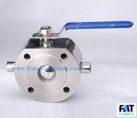 Jacketed ball valve wafer type