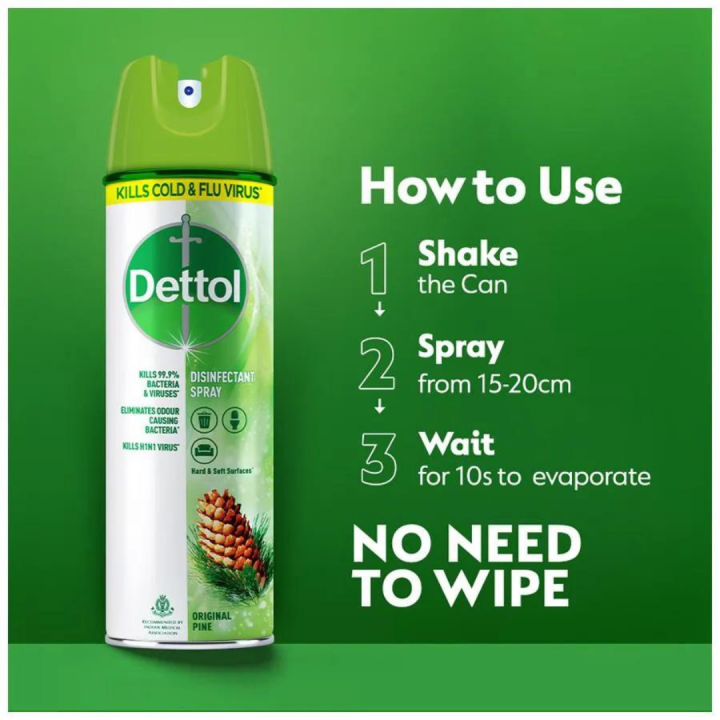 Dettol Disinfectant Spray 225ml Lazada