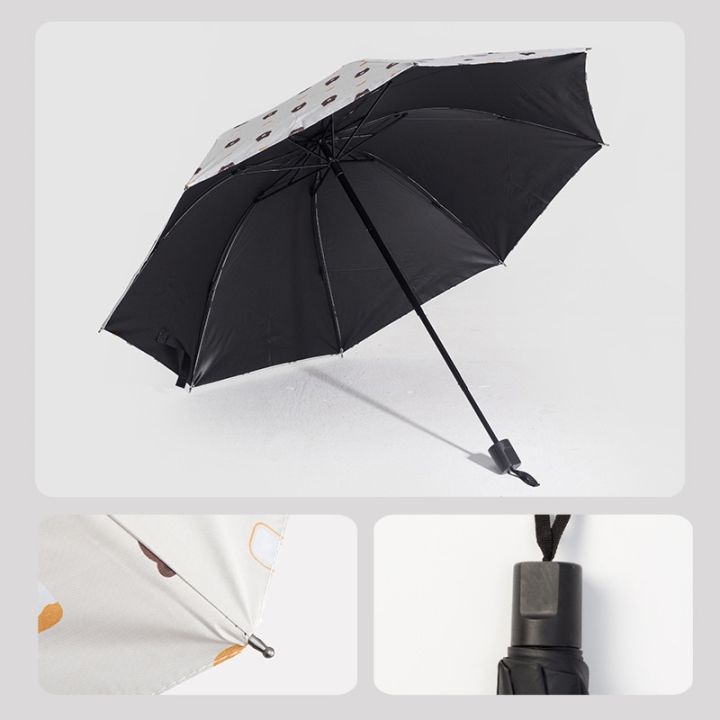 ร่มพับได้-umbrella-ร่มกันแดด-uv-ร่มกันแดดกันฝน-น้ำหนักเบา-ร่มกันยูวี-สะดวกในการพกพา