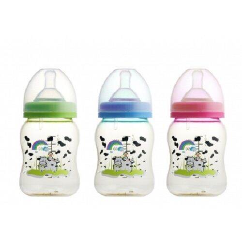 Original Basilic PES Wide Neck Bottle 7oz (180ml) + 3 Colours Choices ...