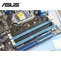 ASUS P7P55D-E LX Motherboard DDR3 16GB For Intel P55 P7P55DELX LGA 1156 Desktop PC Computer Mainboard SATA III PCI-E X16 Used