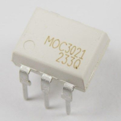 【❖New Hot❖】 EUOUO SHOP 10ชิ้น/ล็อต Moc3021 3021 Dip6 Optocoupler Isolator Dip-6 Sip-6