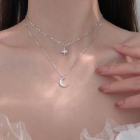 【DT】hot！ Fashion Layer Star Necklace Delicate Clavicle Chain Jewelry