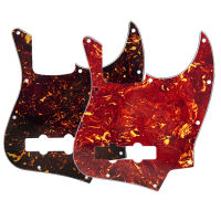 【cw】FLEOR Tortoise Shell JB Bass Pickguard JB Bass Pick Guard Scratch Plate &amp; Screws for USMexico Bass 4 Stringhot