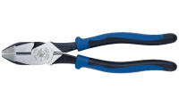 Klein Tools J2000-9NE Side Cutter Linemans Pliers, High Leverage 9-Inch Pliers Cut ACSR, Screws, Nails, Wire HD Cutting