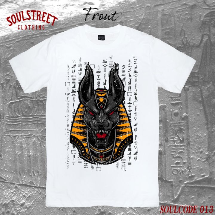 dsl001-เสื้อยืดผู้ชาย-เสื้อยืดราคาถูก-เสื้อยืด-soulstreet-clothing-ลาย-anubis-เสื้อผู้ชายเท่ๆ-เสื้อผู้ชายวัยรุ่น