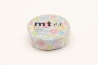 mt masking tape spirograph (MTEX1P110) / เทปตกแต่งวาชิ ลาย spirograph แบรนด์ mt masking tape ประเทศญี่ปุ่น