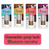 Cielo 1-Day Concealer Gray Hair ปิดผมขาว แบบเร่งด่วนพกพาสะดวก เนื้อครีมไม่เหนียวเหนอะหนะ ล้างออกง่าย สระด้วยแชมพูปกติ