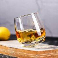 European-style creative transparent glass whiskey foreign wine spirits beer not pouring white 促排glass