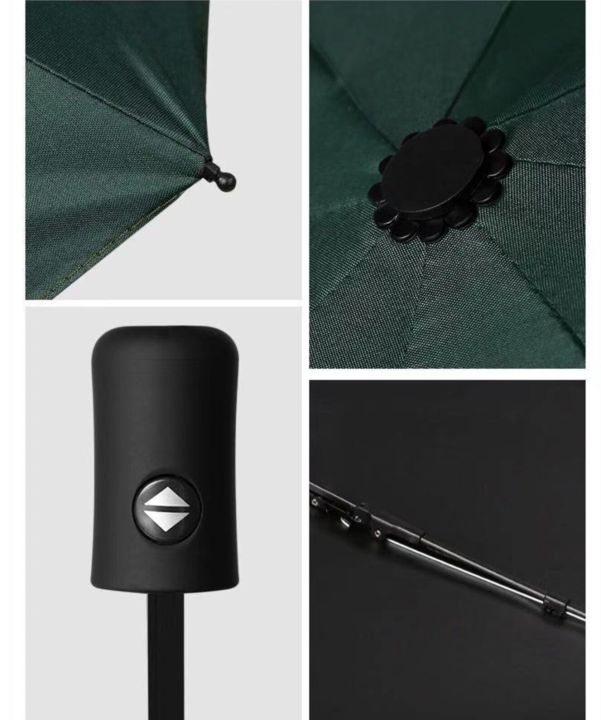 ร่มกันแดดกันยูวีสำหรับร่มกันแดดอัตโนมัติเต็มรูปแบบร่มกันแสงแดดร่มแบบพับร่มกันแดดแบบสามพับ