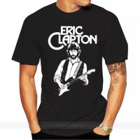 Mens O-neck Custom Printed ERIC CLAPTON 2 New T Shirt cotton tshirt men summer fashion euro size เสื้อยืดคอกลม