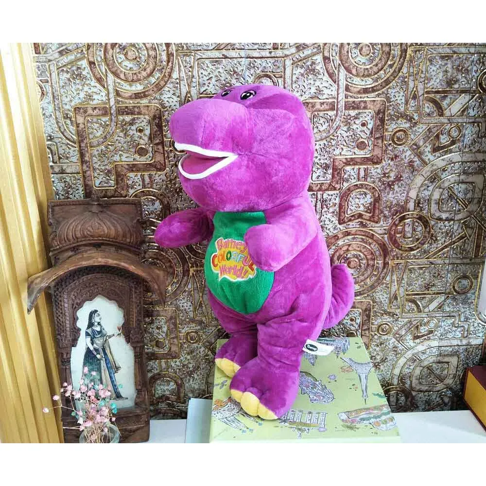 OG】 30cm Singing Barney Dinosaur Doll Barney's Great Adventure Plush Toy  Kids Movie Stuffed Doll Gift for Children | Lazada PH