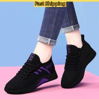 รองเท้าผ้าใบ X-FASHIONS รองเท้าผู้หญิงสไตล์เกาหลีแฟชั่นใหม่แบบลำลองเข้ากับทุกชุดระบายอากาศและป้องกันการลื่นรองเท้าวิ่งแบบ Slip-On ลดราคา23092701