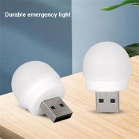 Usb Book Light Soft Light ไฟอ่านหนังสือกลมเล็ก5G ปลั๊ก Usb โคมไฟป้องกันดวงตา1W ใช้พลังงานต่ำตกแต่งห้องนอน