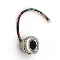 R503วงกลมรอบ RGB แหวนตัวบ่งชี้ LED ควบคุม DC3.3V MX1.0-6Pin Capacitive ลายนิ้วมือโมดูลเซ็นเซอร์สแกนเนอร์