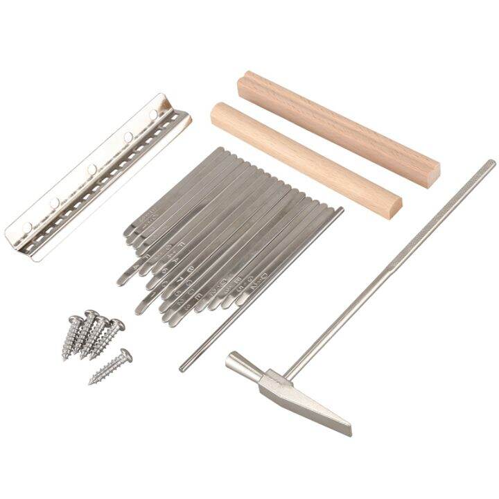 17-keys-kalimba-thumb-finger-piano-diy-keys-bridge-tuning-hammer-kit-musical-instrument-part-accessories