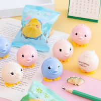 10 Pcs Cute Cartoon Pencil Sharpener Creative Single Hole Kawaii Animal Kids Stationery Supplies Manual Pen Cutter Tool School