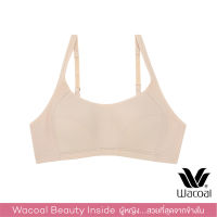 Wacoal Surprise Bra บราเก็บกระชับ รูปแบบไร้โครง รุ่น WB9B52