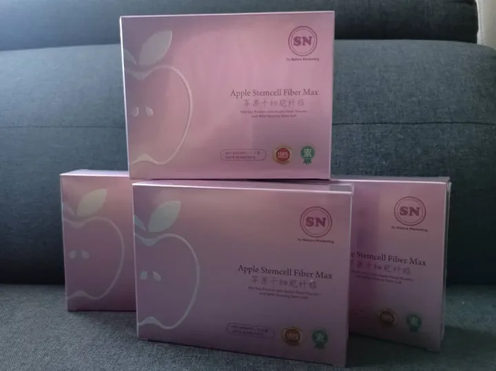 [Ready Stock ] 苹果干细胞纤维 Apple Stemcell Fiber Max (12g x 15 sachets