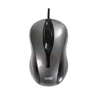 NOBI เมาส์ USB Optical Mouse (NM-41) Gray/Black