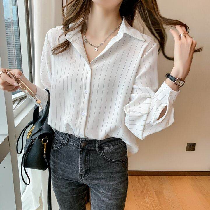 fashion-woman-blouses-2023-chiffon-long-sleeve-shirt-tops-woman-white-blouse-shirts-striped-top-pretty-and-cheap-women-39-s-blouses