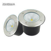 LED Underground Light 15W 10W COB โคมไฟชั้นกลางแจ้ง Ground Spot Landscape Garden Square Path ฝัง Yard 85-265V DC12V 24V IP68 *