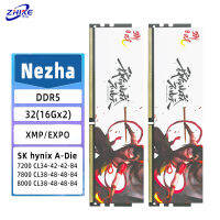 Zhike DDR5 RAM Nezha โมดูล32GB 16GBX2 7200MHz 7800MHz 8000MHz memoria RAM DDR PC5เดสก์ท็อป RAM เดสก์ท็อป xmpexp