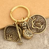Pure gourd key sovereigns and money money goody bag key pendant zodiac dustpan gourd key knob