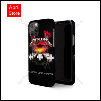 Metallica Master Of Puppets กรณีโทรศัพท์มือถือ iPhone 14 Pro Max / iPhone 13 Pro Max / iPhone 12 Pro Max / iPhone 11 Pro Max / XS Max / iPhone 8 Plus / iPhone 7 plus กรณีป้องกันคอมพิวเตอร์ตก 596