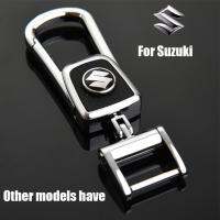 สำหรับซูซูกิสัญลักษณ์ชิ้นส่วนรถยนต์โลโก้รถโลหะหนัง keyrings พวงกุญแจ KEYFOB (Suzuki)