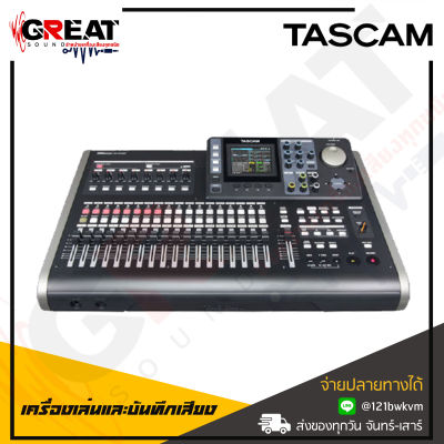 TASCAM DP-24SD เครื่องเล่นและบันทึกเสียง USB/SD-CARD Record up to 8 Tracks Simultaneously (สินค้าใหม่แกะกล่อง รับประกันศูนย์ไทย)