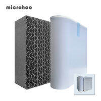 Original Microhoo ความจุ Mini USB แบบพกพา Air Conditioner Filter Cool ถังน้ำ Touch Screen Air Conditioner Filter