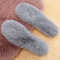 Man Woman Heating Insole Insert Keep Warm Faux Rabbit Fur Insole Winter Boots Pad Sole Cashmere Thermal Insoles Plush Insoles Shoes Accessories