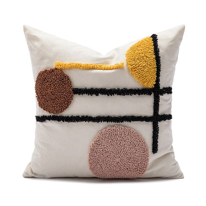 boho-loop-tufte-cushion-cover-cotton-canvas-geometric-embroidery-decorative-pillow-cover-for-sofa-45x45-30x50cm-throw-pillowcase
