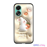 เคสโทรศัพท์พร้อมสำหรับ Vivo Y27 5กรัม A78 OPPO 4กรัมเปลือกนุ่มเคสกันกระแทกเคสโทรศัพท์กระจกป้องกันมือถือเรียบ