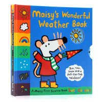 Mouse Bobo weather Book English original Lucy cousins weather cognition childrens interesting enlightenment English picture book mechanism operation picture book Hardcover