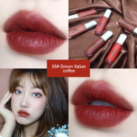 Tattie【READY สหรัฐอเมริกา Stock 】 NOVO Matte Ice ครีมกำมะหยี่ลิปเคลือบริมฝีปากกันน้ำความชุ่มชื้นยาวนานจางหายลิปสีนู้ด Gloss