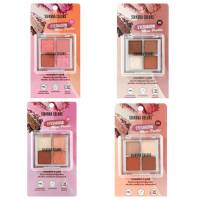 Sivanna Eyeshadow Mini Pocket #HF166 ซีเวนน่า มินิ พอกเกต อายแชโดว์ 4 ช่อง