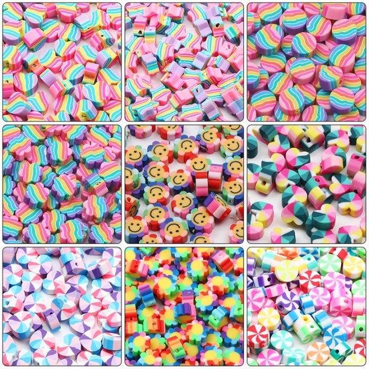 cw-polymer-clay-spacer-beads-colorful-star-smiling-pattern-jewelry-making-gifts-accessories