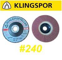 KLINGSPOR กระดาษทรายเรียงซ้อน ขนาด 4 นิ้ว (ของเเท้)กระดาษทรายซ้อน หลังแข็ง 4 นิ้ว เบอร์ #80 เยอรมัน SMT726 งานไม้เหล็ก KLINGSPOR