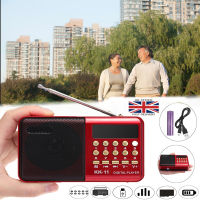 【 3C Electronic 】เครื่องเล่นวิทยุ FM ลำโพงวิทยุ FM ขนาดเล็กลำโพงวิทยุแบบพกพาพร้อมแบตเตอรี่ในตัวรองรับการ์ด TF และฟังก์ชั่นดิสก์ U