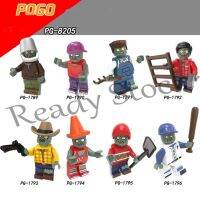 【hot sale】 ❀✜ B02 Minifigures Plant Zombie Battle Puzzle Assembly Building Block Toys